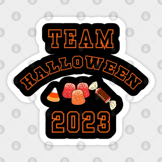 Team Halloween 2023 - Show Some Spooky Spirit Sticker by SwagOMart